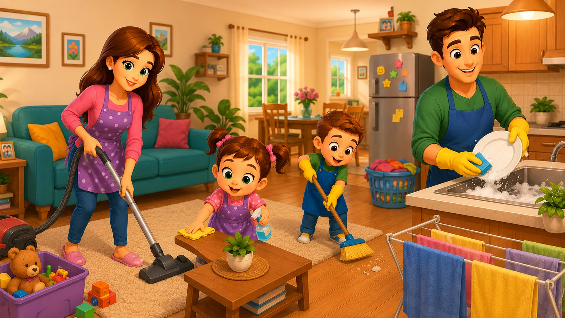 Mom Life Simulator Family Game screenshot